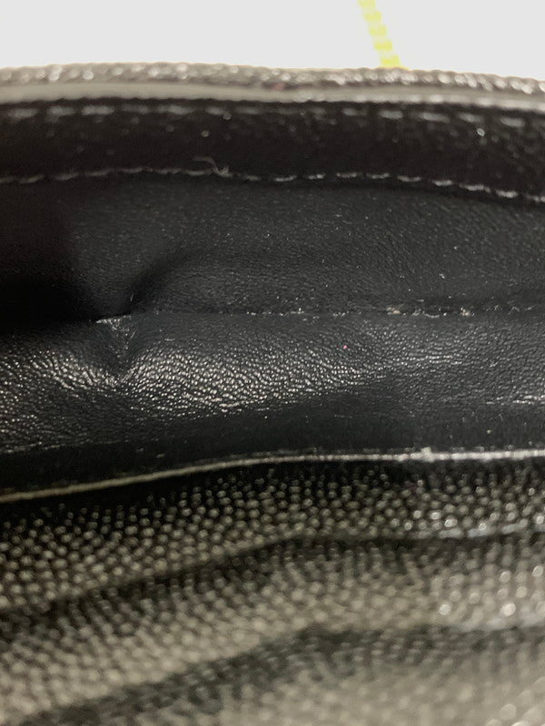 【中古品】【レディース】 SAINT LAURENT サンローラン 612579 LOU MINI BAG ミニバッグ カバン 180-260407-AS-21-min カラー：ブラック 万代Net店