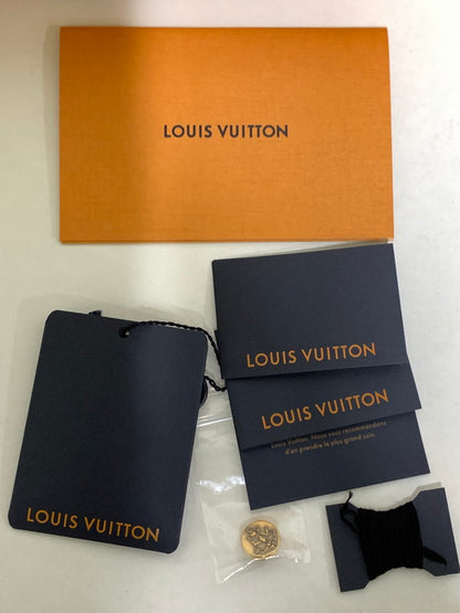 【中古品】【レディース】 LOUIS VUITTON ルイ・ヴィトン INTARSIA SIGNATURE DRESS インターシャ シグネチャー ドレス ニット ワンピース 168-260410-jt-01-min サイズ：M カラー：ブラック 万代Net店