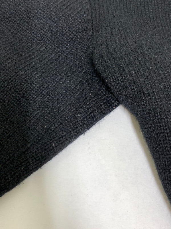 【中古品】【レディース】 LOUIS VUITTON ルイ・ヴィトン INTARSIA SIGNATURE DRESS インターシャ シグネチャー ドレス ニット ワンピース 168-260410-jt-01-min サイズ：M カラー：ブラック 万代Net店