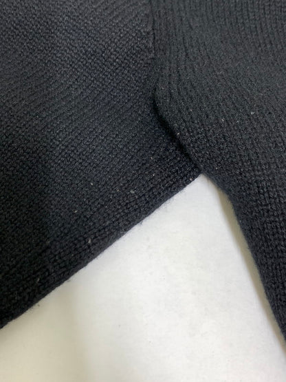 【中古品】【レディース】 LOUIS VUITTON ルイ・ヴィトン INTARSIA SIGNATURE DRESS インターシャ シグネチャー ドレス ニット ワンピース 168-260410-jt-01-min サイズ：M カラー：ブラック 万代Net店