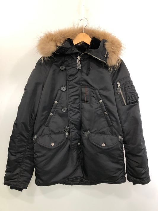 【中古品】【メンズ】 AVIREX アヴィレックス N-3B JACKET ジャケット アウター 145-260423-zi-05-min サイズ：S カラー：ブラック 万代Net店