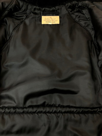 【中古品】【メンズ】 AVIREX アヴィレックス N-3B JACKET ジャケット アウター 145-260423-zi-05-min サイズ：S カラー：ブラック 万代Net店