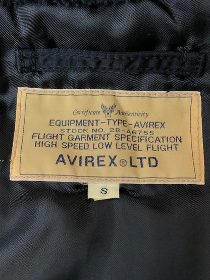【中古品】【メンズ】 AVIREX アヴィレックス N-3B JACKET ジャケット アウター 145-260423-zi-05-min サイズ：S カラー：ブラック 万代Net店