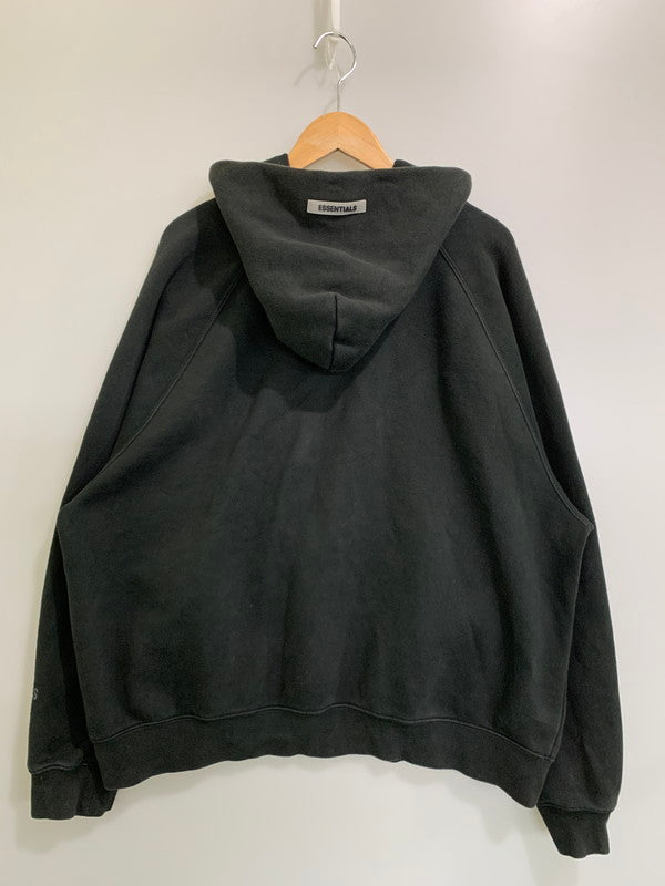 【中古品】【メンズ】 FOG ESSENTIALS エフオージーエッセンシャルズ LOGO HOODIE ロゴフーディ メンズ パーカー トップス 142-260407-KS-25-min サイズ：L カラー：ブラック 万代Net店