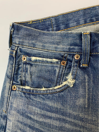 【現状渡し品】【メンズ】 Levi's リーバイス 日本製 71501 BIG"E" DENIM PANTS デニムパンツ ボトムス 157-260408-zi-04-min サイズ：W32 カラー：インディゴ 万代Net店
