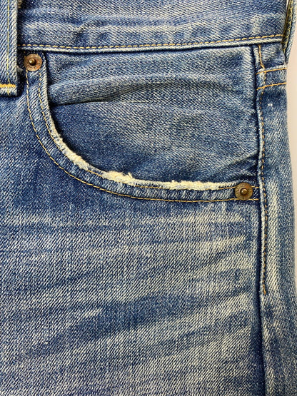 【現状渡し品】【メンズ】 Levi's リーバイス 日本製 71501 BIG"E" DENIM PANTS デニムパンツ ボトムス 157-260408-zi-04-min サイズ：W32 カラー：インディゴ 万代Net店