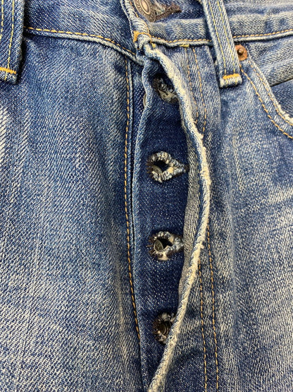 【現状渡し品】【メンズ】 Levi's リーバイス 日本製 71501 BIG"E" DENIM PANTS デニムパンツ ボトムス 157-260408-zi-04-min サイズ：W32 カラー：インディゴ 万代Net店