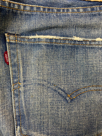 【現状渡し品】【メンズ】 Levi's リーバイス 日本製 71501 BIG"E" DENIM PANTS デニムパンツ ボトムス 157-260408-zi-04-min サイズ：W32 カラー：インディゴ 万代Net店