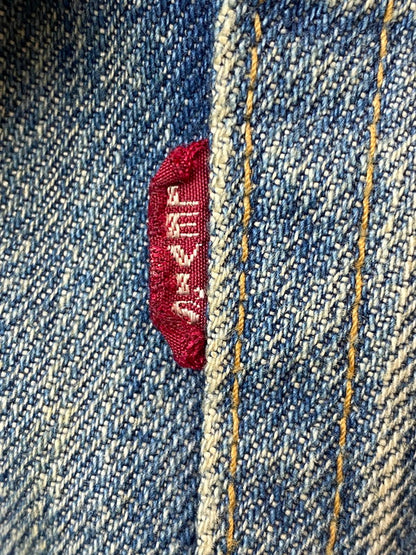 【現状渡し品】【メンズ】 Levi's リーバイス 日本製 71501 BIG"E" DENIM PANTS デニムパンツ ボトムス 157-260408-zi-04-min サイズ：W32 カラー：インディゴ 万代Net店