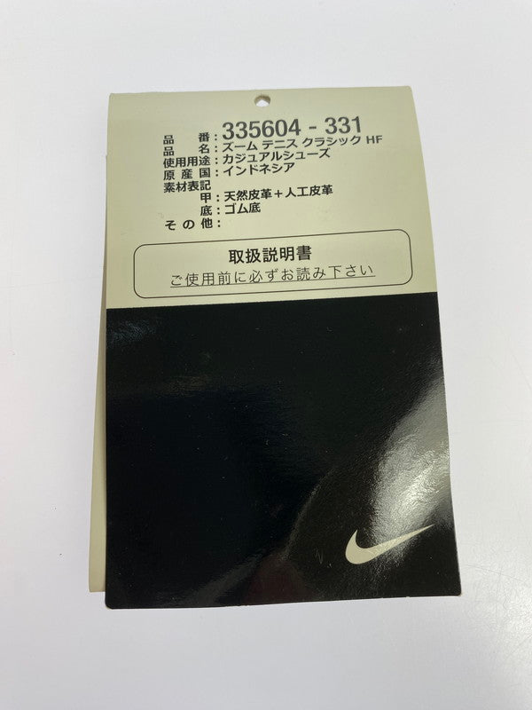 【中古品】【メンズ】 NIKE ナイキ ×FRAGMENTDESIGN フラグメントデザイン 335604-331 ZOOM TENNIS CLASSIC HF 靴 シューズ スニーカー 160-260407-AS-28-min サイズ：27cm カラー：PINE GREEN/PINE GREEN-WHITE 万代Net店