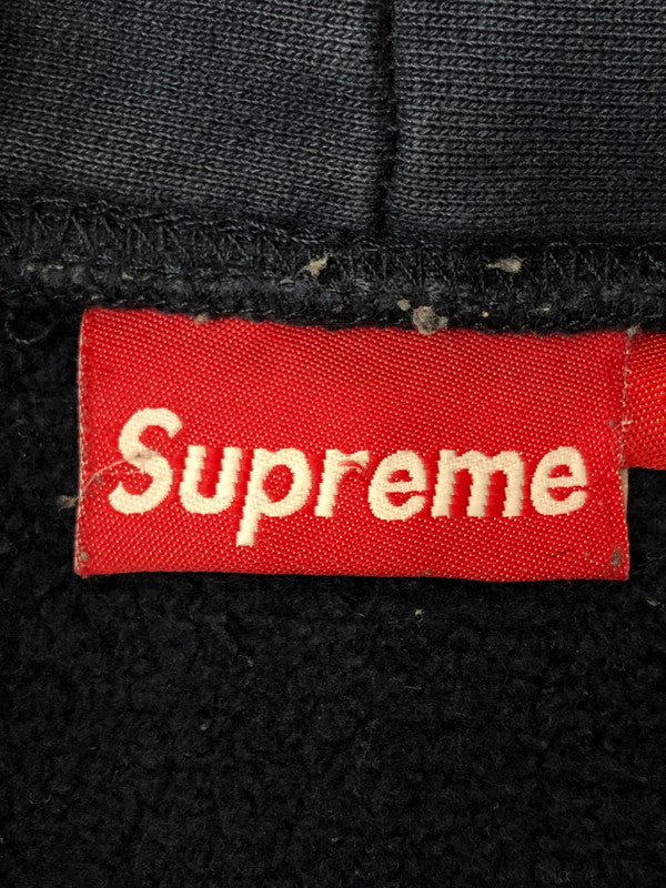 【中古品】【メンズ】 SUPREME シュプリーム BOX LOGO HOODED SWEATSHIRT 2000年初期 ボックスロゴ フーデッド スウェットシャツ トップス プルオーバーフーディー パーカー 149-260607-SH-03-hon カラー：ネイビー系 万代Net店