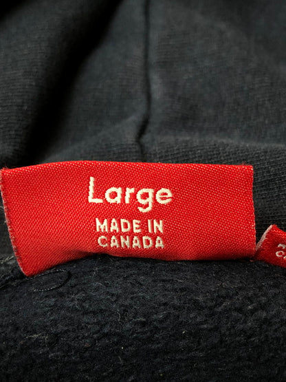 【中古品】【メンズ】 SUPREME シュプリーム BOX LOGO HOODED SWEATSHIRT 2000年初期 ボックスロゴ フーデッド スウェットシャツ トップス プルオーバーフーディー パーカー 149-260607-SH-03-hon カラー：ネイビー系 万代Net店