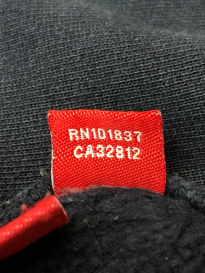 【中古品】【メンズ】 SUPREME シュプリーム BOX LOGO HOODED SWEATSHIRT 2000年初期 ボックスロゴ フーデッド スウェットシャツ トップス プルオーバーフーディー パーカー 149-260607-SH-03-hon カラー：ネイビー系 万代Net店