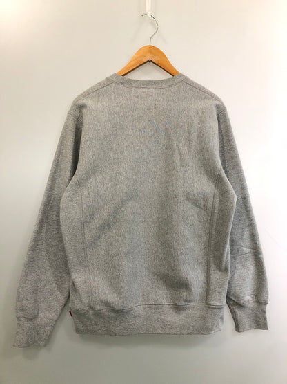 【中古品】【メンズ】 SUPREME シュプリーム 15AW BOX LOGO CREWNECK SWEATSHIRT ボックスロゴ クルーネック スウェットシャツ トップス トレーナー 149-260607-SH-07-hon サイズ：M カラー：グレー 万代Net店