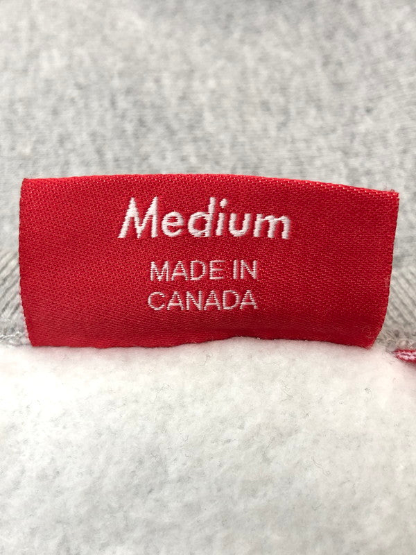【中古品】【メンズ】 SUPREME シュプリーム 15AW BOX LOGO CREWNECK SWEATSHIRT ボックスロゴ クルーネック スウェットシャツ トップス トレーナー 149-260607-SH-07-hon サイズ：M カラー：グレー 万代Net店