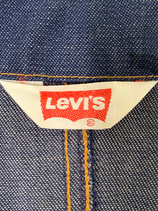 【中古品】【メンズ】 Levi's リーバイス 70’s USA製 オレンジタブ デニムジャケット カバーオール 70年代 ヴィンテージ アウター 146-260409-SH-12-min サイズ：不明 カラー：インディゴ 万代Net店