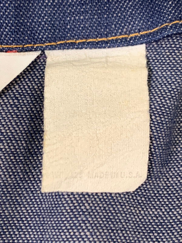 【中古品】【メンズ】 Levi's リーバイス 70’s USA製 オレンジタブ デニムジャケット カバーオール 70年代 ヴィンテージ アウター 146-260409-SH-12-min サイズ：不明 カラー：インディゴ 万代Net店