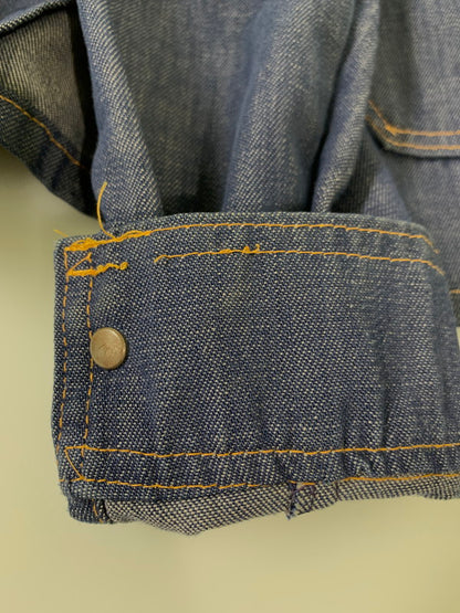 【中古品】【メンズ】 Levi's リーバイス 70’s USA製 オレンジタブ デニムジャケット カバーオール 70年代 ヴィンテージ アウター 146-260409-SH-12-min サイズ：不明 カラー：インディゴ 万代Net店