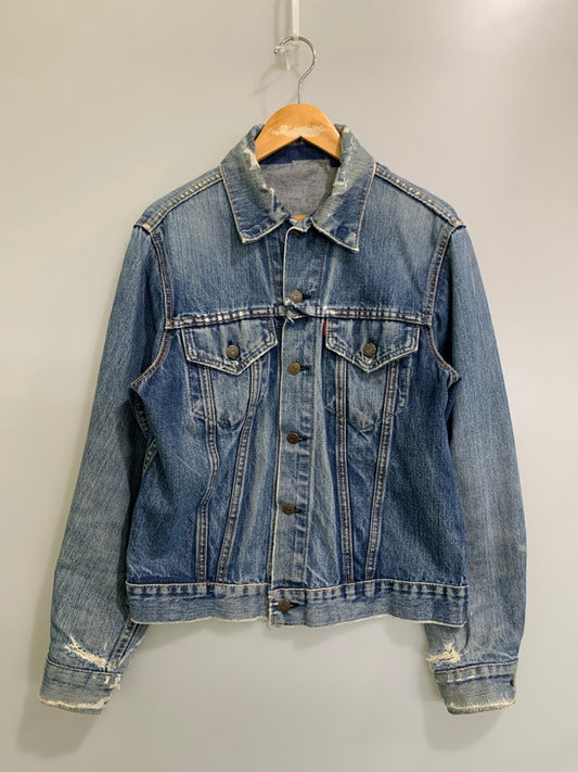 【現状渡し品】【メンズ】 Levi's リーバイス 60-70’s ボタン裏521 70505 BIG"E" DENIM JACKET 60-70年代 ビッグE デニムジャケット ヴィンテージ アウター 146-260409-SH-03-min カラー：インディゴ 万代Net店
