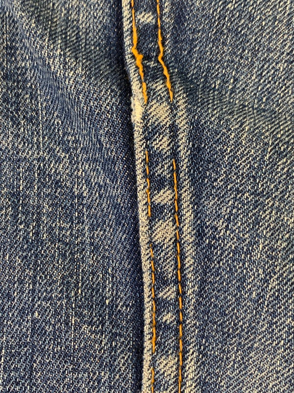 【現状渡し品】【メンズ】 Levi's リーバイス 60-70’s ボタン裏521 70505 BIG"E" DENIM JACKET 60-70年代 ビッグE デニムジャケット ヴィンテージ アウター 146-260409-SH-03-min カラー：インディゴ 万代Net店