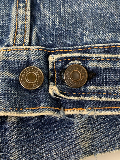 【現状渡し品】【メンズ】 Levi's リーバイス 60-70’s ボタン裏521 70505 BIG"E" DENIM JACKET 60-70年代 ビッグE デニムジャケット ヴィンテージ アウター 146-260409-SH-03-min カラー：インディゴ 万代Net店
