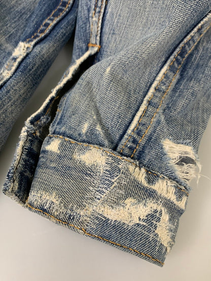 【現状渡し品】【メンズ】 Levi's リーバイス 60-70’s ボタン裏521 70505 BIG"E" DENIM JACKET 60-70年代 ビッグE デニムジャケット ヴィンテージ アウター 146-260409-SH-03-min カラー：インディゴ 万代Net店