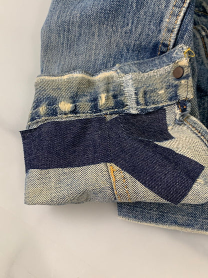 【現状渡し品】【メンズ】 Levi's リーバイス 60-70’s ボタン裏521 70505 BIG"E" DENIM JACKET 60-70年代 ビッグE デニムジャケット ヴィンテージ アウター 146-260409-SH-03-min カラー：インディゴ 万代Net店