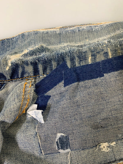 【現状渡し品】【メンズ】 Levi's リーバイス 60-70’s ボタン裏521 70505 BIG"E" DENIM JACKET 60-70年代 ビッグE デニムジャケット ヴィンテージ アウター 146-260409-SH-03-min カラー：インディゴ 万代Net店