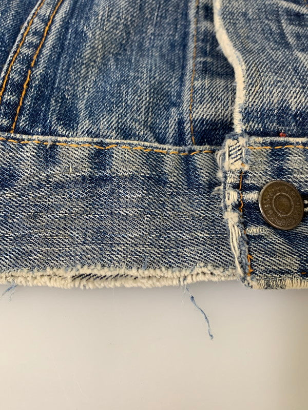 【現状渡し品】【メンズ】 Levi's リーバイス 60-70’s ボタン裏521 70505 BIG"E" DENIM JACKET 60-70年代 ビッグE デニムジャケット ヴィンテージ アウター 146-260409-SH-03-min カラー：インディゴ 万代Net店