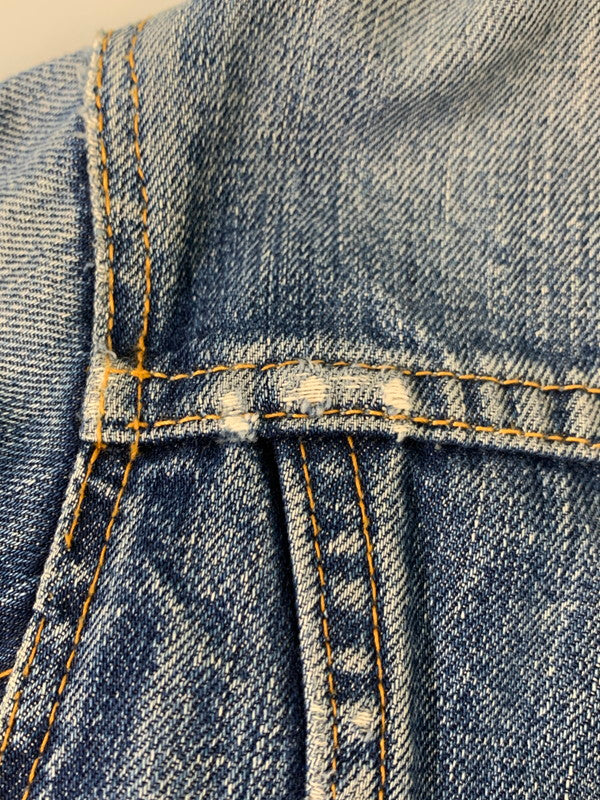 【現状渡し品】【メンズ】 Levi's リーバイス 60-70’s ボタン裏521 70505 BIG"E" DENIM JACKET 60-70年代 ビッグE デニムジャケット ヴィンテージ アウター 146-260409-SH-03-min カラー：インディゴ 万代Net店