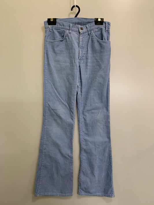 【中古品】【メンズ】 Levi's リーバイス 70's 646 CORDUROY PANT 70年代 646 コーデュロイパンツ ボトムス 157-260409-SH-07-min サイズ：W32 L34 カラー：ライトブルー 万代Net店