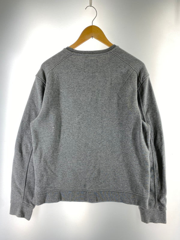 【中古品】【メンズ】 ARMANI EXCHANGE アルマーニエクスチェンジ 8NZMPA LOGO SWEATSHIRT ゴスウェットシャツ 長袖 トレーナー 141-260410-KS-03-min サイズ：M カラー：グレー 万代Net店
