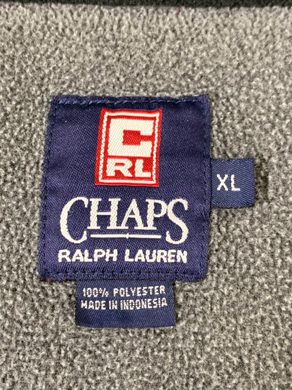 【中古品】【メンズ】 CHAPS チャップス RALPH LAUREN 90S FLEECE PULLOVER フリース プルオーバー 146-260416-AS-3-min サイズ：XL カラー：グレー 万代Net店