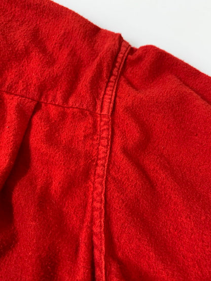 【中古品】【メンズ】 PILGRIM ピルグリム 60's WOOL SHIRT 60年代 ウールシャツ ヴィンテージ トップス 146-260412-SH-11-min カラー：レッド 万代Net店