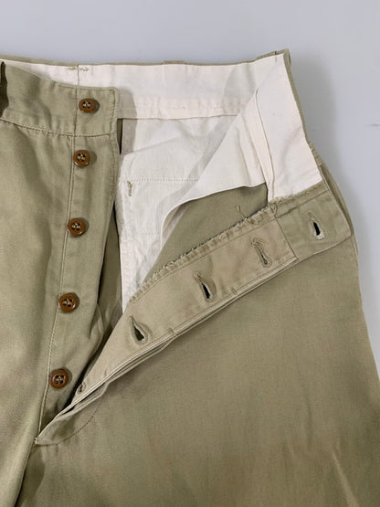 【中古品】【メンズ】 U.S.ARMY ユーエスアーミー 推定50's ARMY CHINO PANTS 50年代 アーミーチノパンツ ボトムス 157-260412-SH-04-min 万代Net店