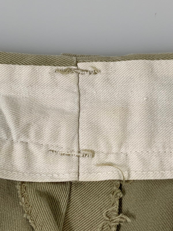 【中古品】【メンズ】 U.S.ARMY ユーエスアーミー 推定50's ARMY CHINO PANTS 50年代 アーミーチノパンツ ボトムス 157-260412-SH-04-min 万代Net店