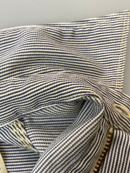 【中古品】【メンズ】 FIVE BROTHER ファイブブラザー 復刻 ストライプ ハーフジップ シャツ トップス 146-260626-jt-12-min サイズ：S カラー：ストライプ 万代Net店