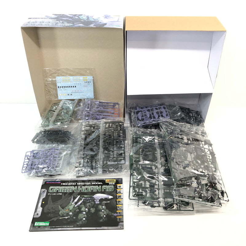 【中古美品】 HMM グリーンホーンAB ZOIDS ゾイド プラモデル おもちゃ 059-260801-SH-26-hon 万代Net店