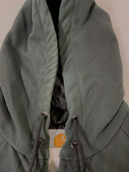 【中古品】【メンズ】 Carhartt カーハート ACTIVE JACKET アクティブ ジャケット ジップ メンズ アウター 142-260414-KS-12-min サイズ：M カラー：チャコール 万代Net店