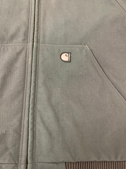 【中古品】【メンズ】 Carhartt カーハート ACTIVE JACKET アクティブ ジャケット ジップ メンズ アウター 142-260414-KS-12-min サイズ：M カラー：チャコール 万代Net店