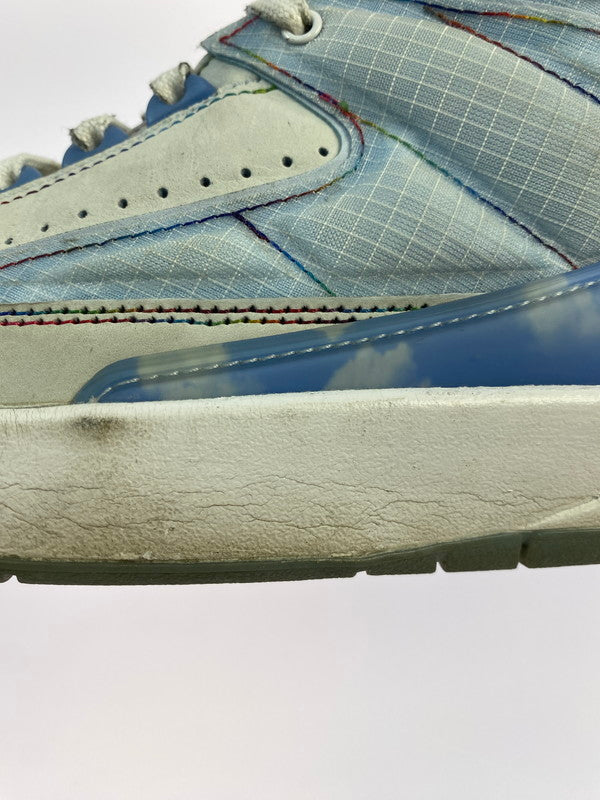 【現状渡し品】【メンズ】 J BALVIN J.バルヴィン ×NIKE ナイキ DQ7691-419 AIR JORDAN 2 RETRO SP 靴 シューズ スニーカー 160-260415-AS-35-min サイズ：27cm カラー：ブルー 万代Net店