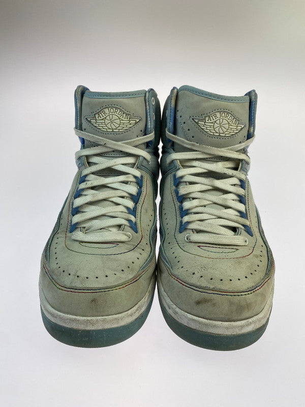 【現状渡し品】【メンズ】 J BALVIN J.バルヴィン ×NIKE ナイキ DQ7691-419 AIR JORDAN 2 RETRO SP 靴 シューズ スニーカー 160-260415-AS-35-min サイズ：27cm カラー：ブルー 万代Net店