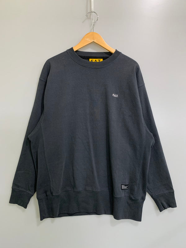 【中古品】【メンズ】 FAT エフエーティー F32420-CT12-AB AUTHENTIC L S TEE 長袖Tシャツ ロングスリーブ 142-260416-AS-6-min サイズ：SKINNY カラー：ダークグレー 万代Net店