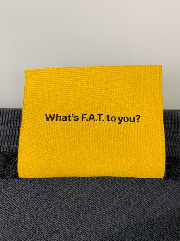 【中古品】【メンズ】 FAT エフエーティー F32420-CT12-AB AUTHENTIC L S TEE 長袖Tシャツ ロングスリーブ 142-260416-AS-6-min サイズ：SKINNY カラー：ダークグレー 万代Net店