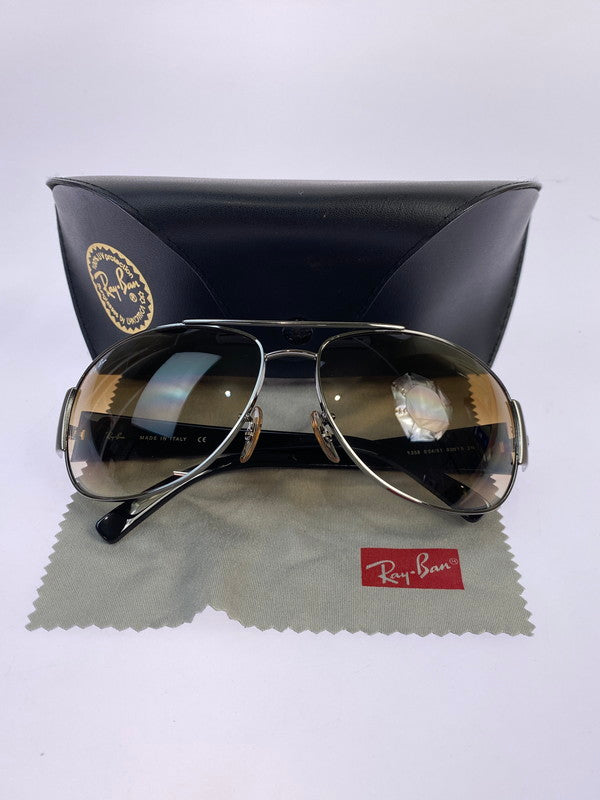 【中古品】【メンズ】 Ray-Ban レイバン HIGHSTREET RB3358 ハイストリート サングラス 203-260413-KS-07-min サイズ：63□15 カラー：フレーム：ガンメタル 万代Net店