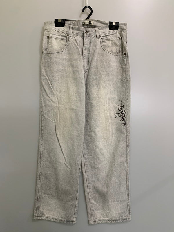 【中古品】【メンズ】 GODBODY ゴッドボディー DENIM PANTS デニムパンツ ボトムス 157-260416-AS-15-min サイズ：36/32 カラー：グレー 万代Net店