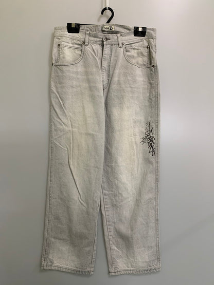 【中古品】【メンズ】 GODBODY ゴッドボディー DENIM PANTS デニムパンツ ボトムス 157-260416-AS-15-min サイズ：36/32 カラー：グレー 万代Net店