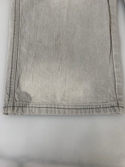 【中古品】【メンズ】 GODBODY ゴッドボディー DENIM PANTS デニムパンツ ボトムス 157-260416-AS-15-min サイズ：36/32 カラー：グレー 万代Net店