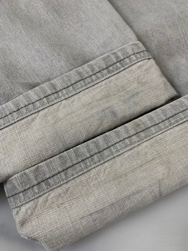 【中古品】【メンズ】 GODBODY ゴッドボディー DENIM PANTS デニムパンツ ボトムス 157-260416-AS-15-min サイズ：36/32 カラー：グレー 万代Net店