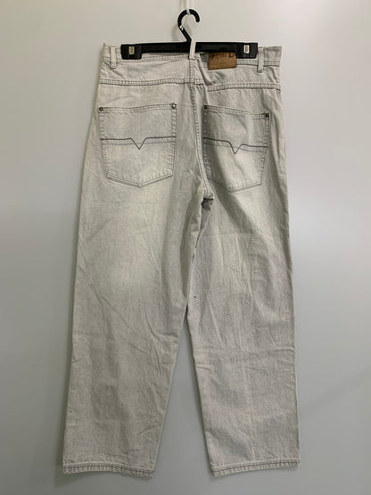 【中古品】【メンズ】 GODBODY ゴッドボディー DENIM PANTS デニムパンツ ボトムス 157-260416-AS-15-min サイズ：36/32 カラー：グレー 万代Net店